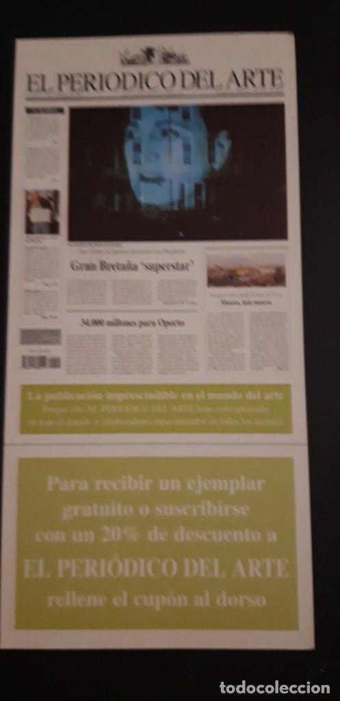 Cartas comerciais: 1 TARJETA POSTAL **. RESPUESTA COMERCIAL. EL PERI&Oacute;DICO DEL ARTE. MADRID **