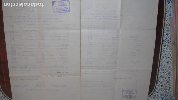 Lettres commerciales: CARTA COMERCIAL DE BALDOMERO LOPEZ TOLA,VENTA DE CEREALES , MADRID 1936