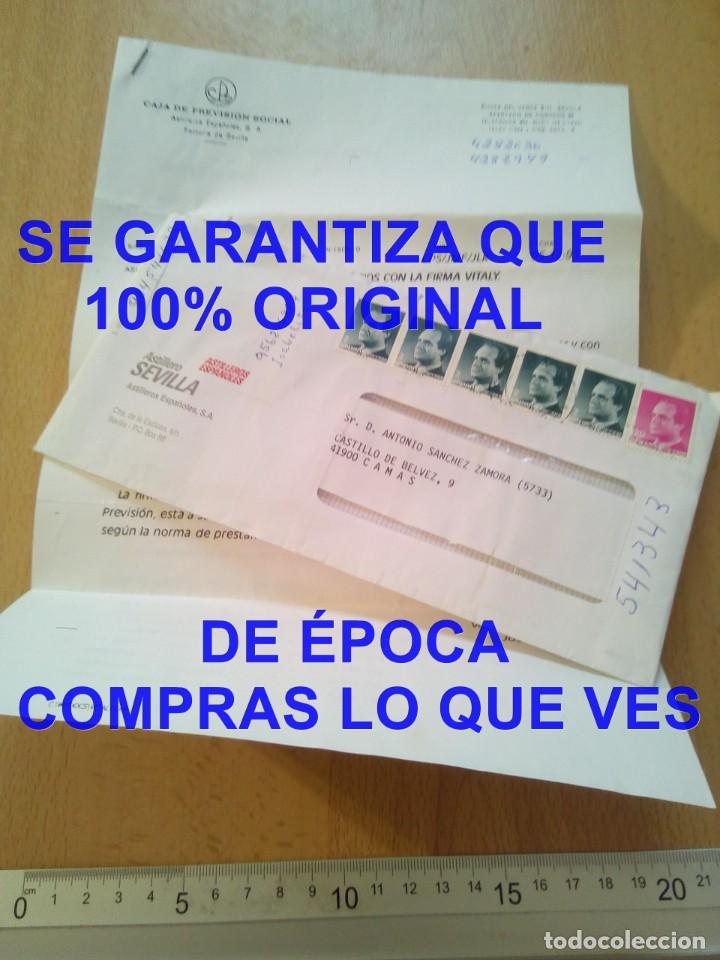 Lettres commerciales: ASTILLEROS ESPA&Ntilde;OLES SELLOS 1995 A SEVILLA SOBRE CARTA COMERCIAL E19
