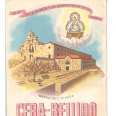 Cartas comerciales: CARTA COMERCIAL LISTA DE PRECIOS CERA BELLIDO. 1956. ANDUJAR. Lote 275638288