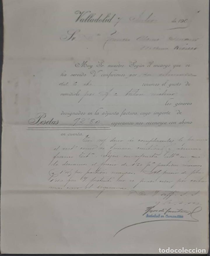 Commercial Letters: Hijos de Cantero y C&iacute;a. S.en C.Almac&eacute;n de drogas, productos qu&iacute;micos y farmac&eacute;uticos.Valladolid 1905