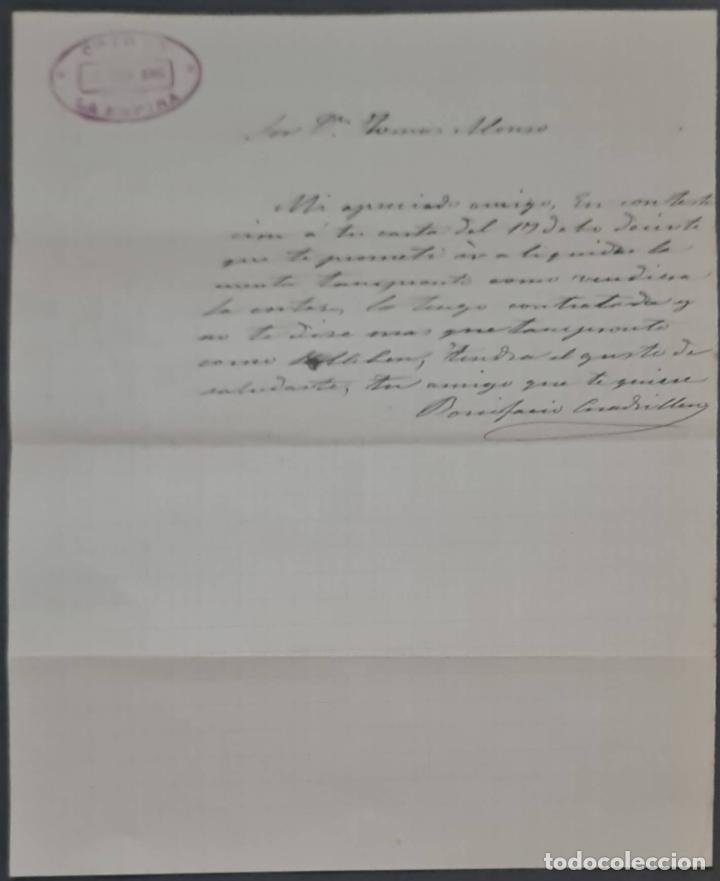 Lettere commerciali: Bonifacio Cuadrillero. Coto de la Espina. 1905
