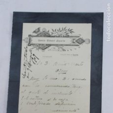 Cartas comerciales: CARTA COMERCIAL PAPEL DE LAPORTA, ALCOY 1909. Lote 286009618