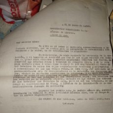 Cartas comerciales: ANTIGUA DOCUMENTO CARTA DESTILERÍAS MALLFULLEDA LICOR CALISAY ARENYS DE MAR BARCELONA 1950. Lote 296018438