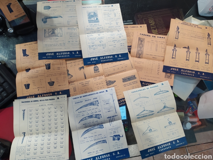 Cartas comerciales: Publicidad de la &eacute;poca jose Alfonso Zaragoza