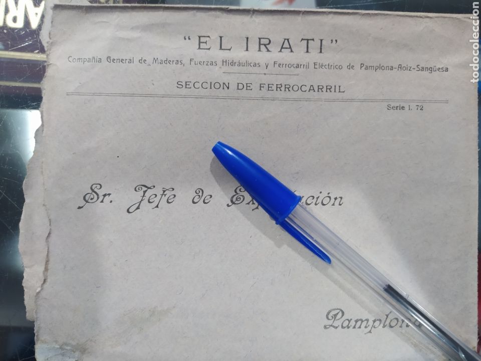 Commercial Letters: Sobre franqueado por los dos caras reciclado Sang&uuml;esa