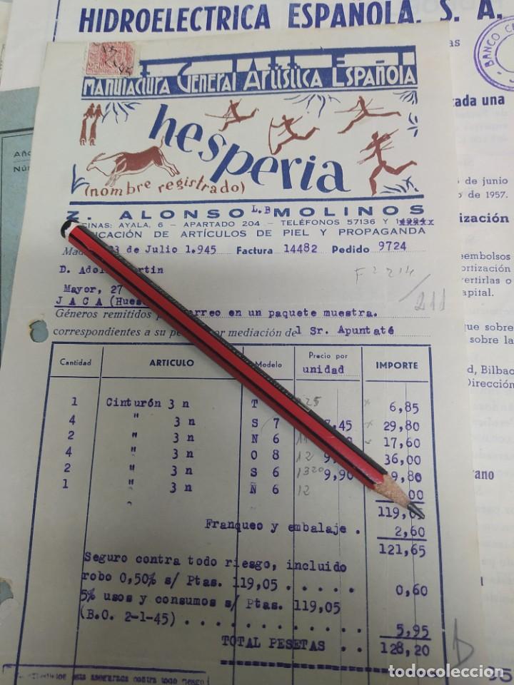 Gesch&auml;ftsbriefe: Manufacturas general art&iacute;stica espa&ntilde;ola hesperiaMadrid