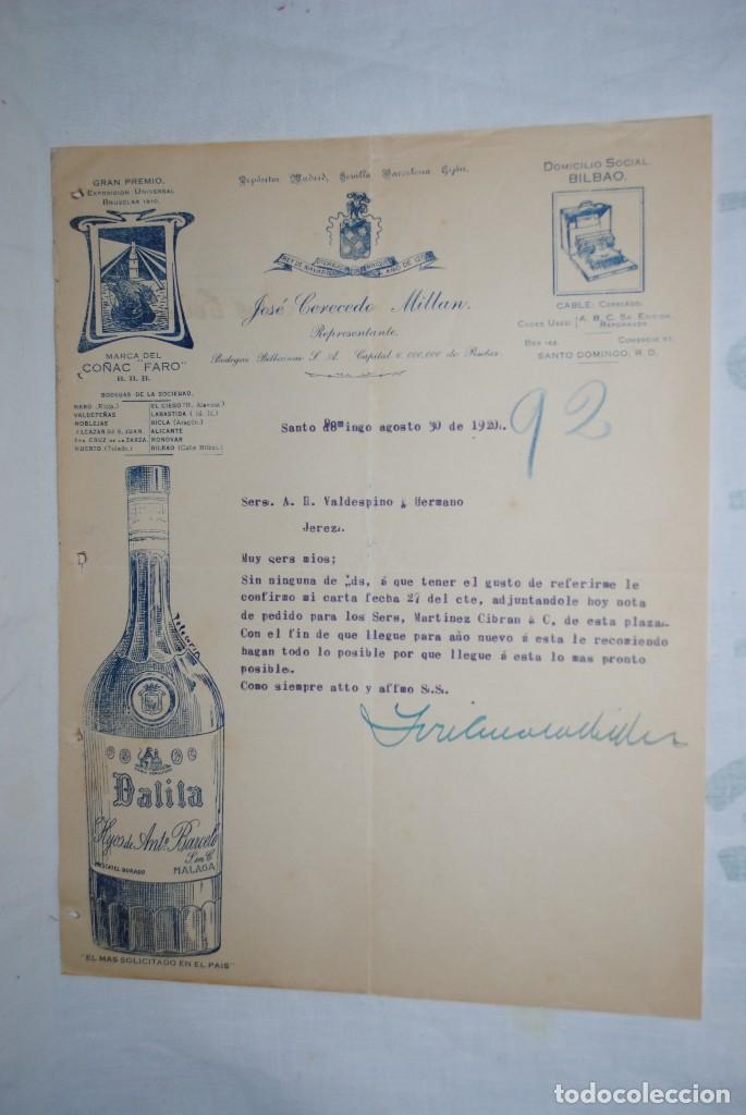 Cartas comerciales: CO&Ntilde;AC FARO , JOSE CERECEDO MILLAN. - Foto 1