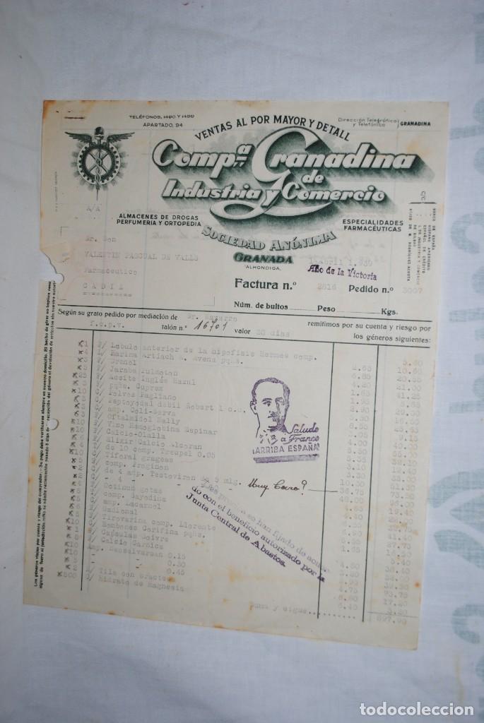 Cartas comerciales: GRANADINA DE INDUSTRIA Y COMERCIO . - Foto 1