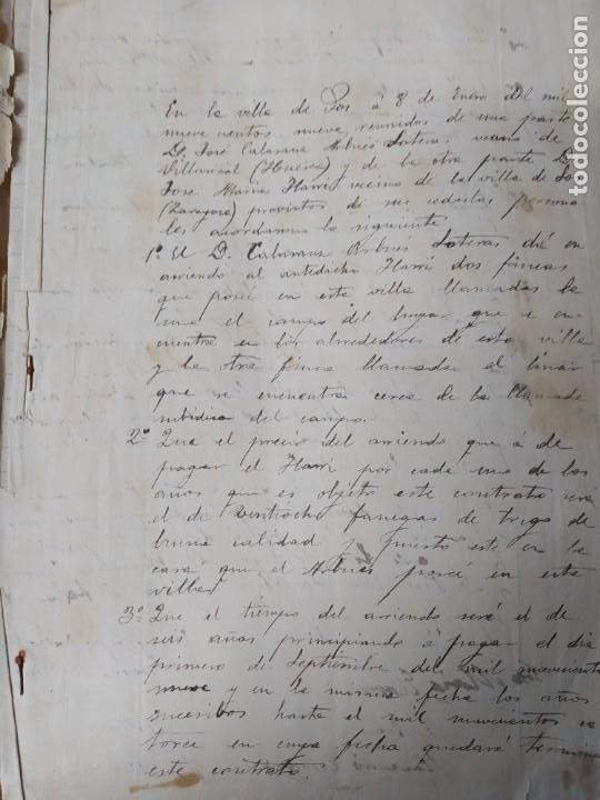 Cartas comerciales: Escrituras de compraventa 1926 perfecto estado - Foto 1