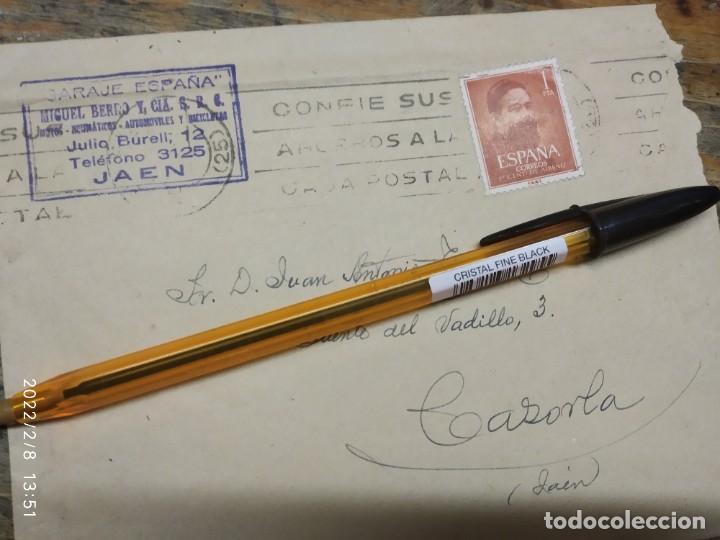 Lettres commerciales: GARAJE ESPA&Ntilde;A MIGUEL BERRO Y CIA JAEN.