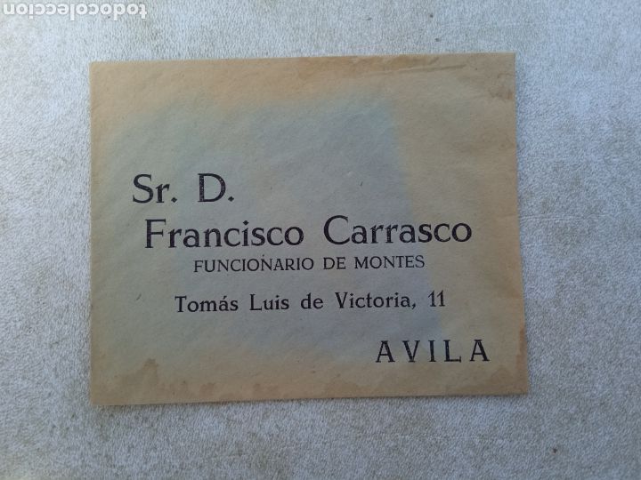 Commercial Letters: CARTA FUNCIONARIO DE MONTES AVILA