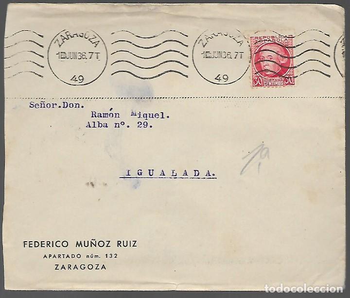 Commercial Letters: CARTA COMERCIAL CON PUBLICIDAD PRIVADA, VER FOTOS