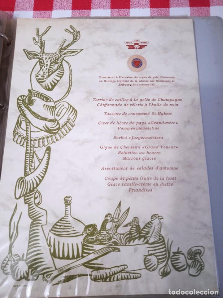 Cartas comerciales: Carta firmada de men&uacute; - Foto 1