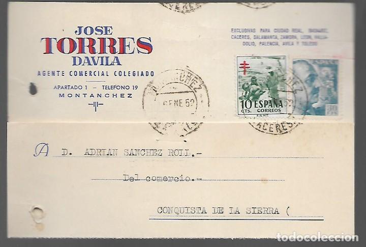 Cartas comerciales: MONTACHEZ--CARTA COMERCIAL-JOSE TORRES DAVILA- VER FOTOS