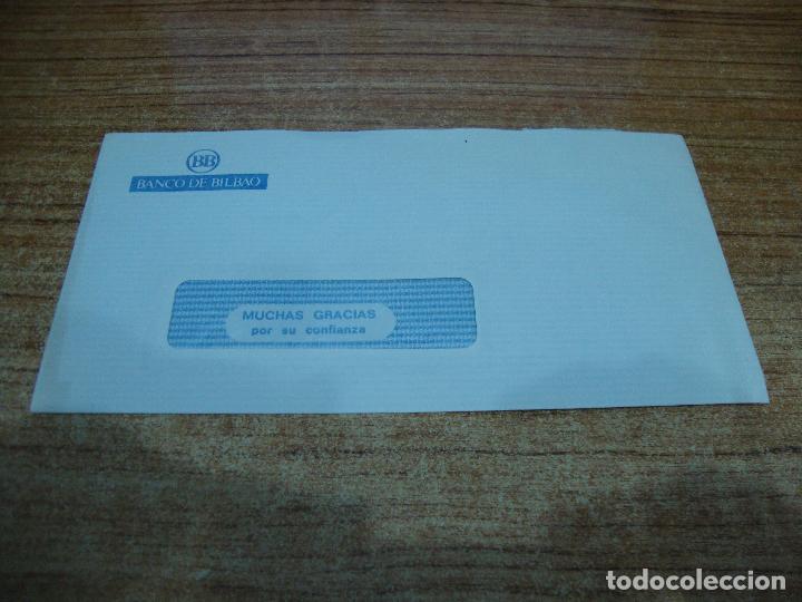 Gesch&auml;ftsbriefe: SOBRE COMERCIAL BANCO DE BILBAO