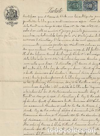 Lettres commerciales: CARTA ARTURO SOLAR VILU&Ntilde;A (SANTIAGO DE CHILE 1895) CARTACOMERCIAL-22