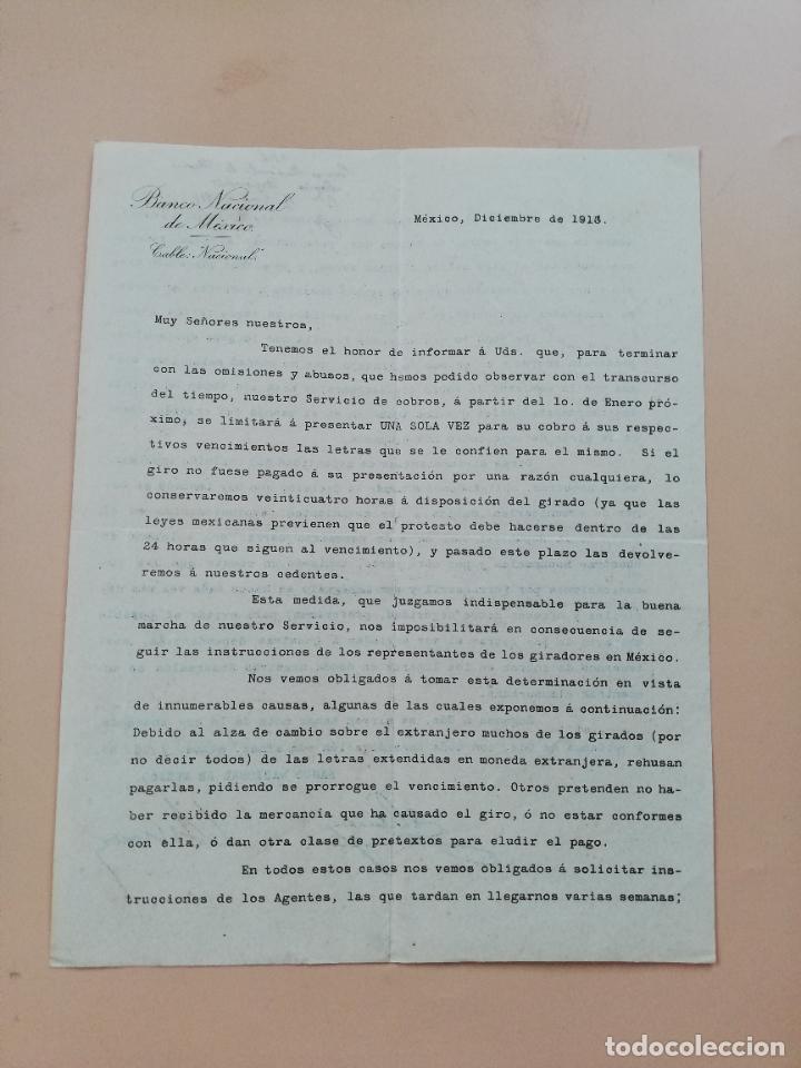 Cartas comerciais: CIRCULAR. CARVAJAL, TAMARILLO Y C&ordf;. COMERCIANTES Y FABRICANTES DE LICORES. IBAGUE, COLOMBIA 1913.
