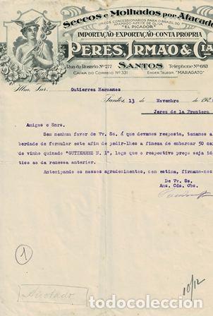 Cartas comerciais: CARTA PERES. IRMAO & CIA (SANTOS, 13 NOVIEMBRE 1926) CARTACOMERCIAL-40