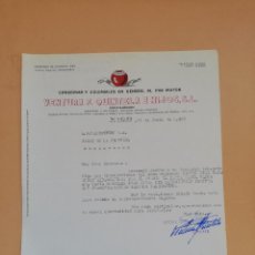 Cartas comerciais: CARTA COMERCIAL. VENTURA F. QUINTELA E HIJOS, S. L. CONSERVAS Y COLONIALES. VIGO. 1962.. Lote 359841325