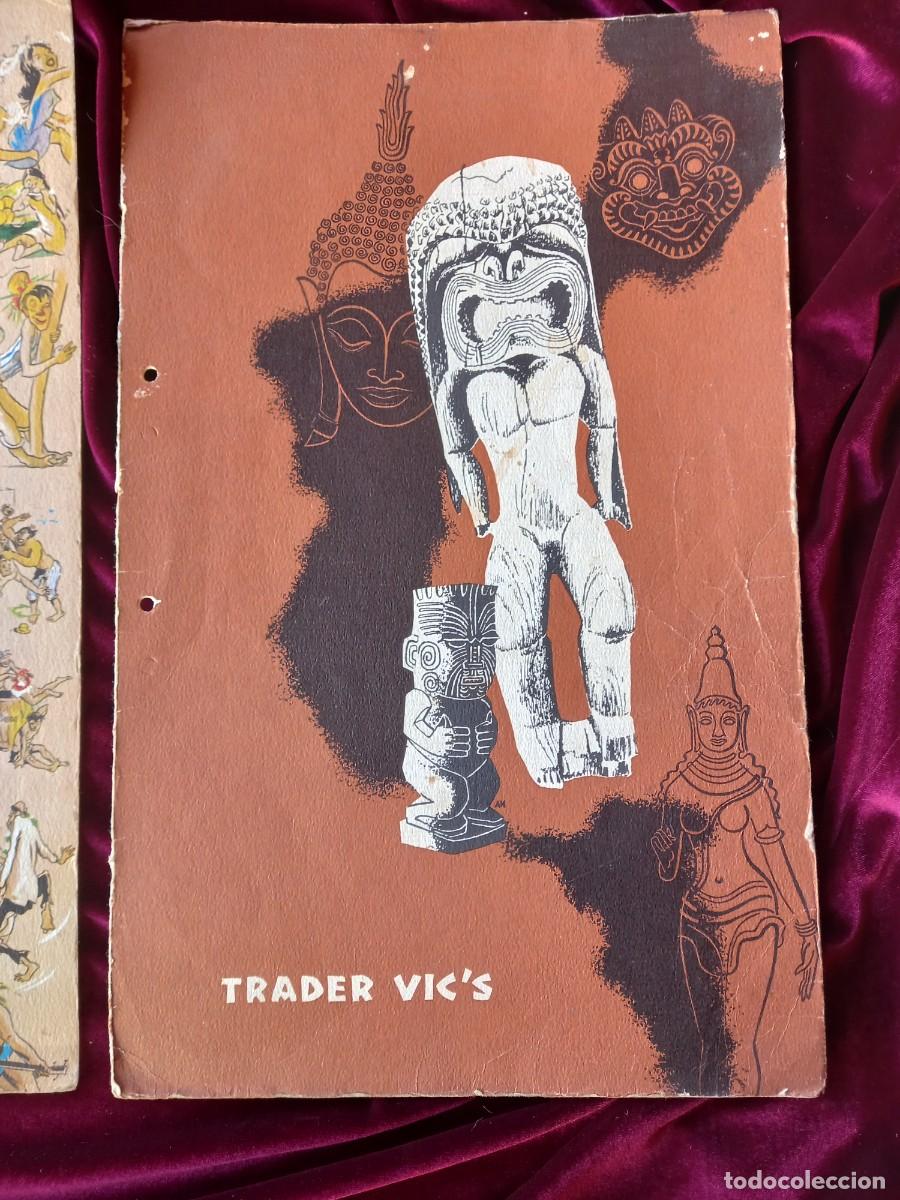Cartas comerciales: CARTA Y MENU DE TRADER VICS 1958 - Foto 4