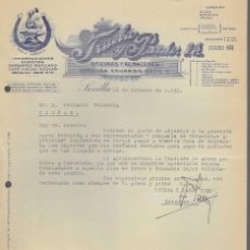 Cartas comerciales: SEVILLA,- CARTA COMERCIAL-TRUEBA Y PARDO, S.A. - AÑO 1940, VER FOTO. Lote 403352764