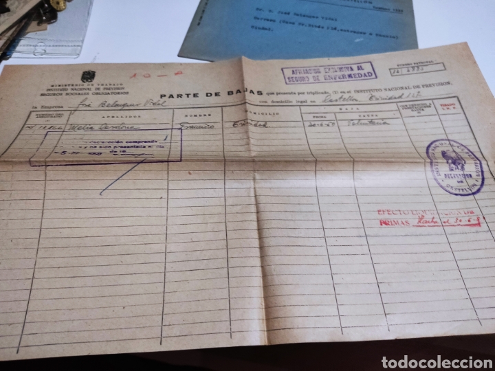 Cartas comerciales: Sobre Mutua general de seguros 1950 - Foto 3