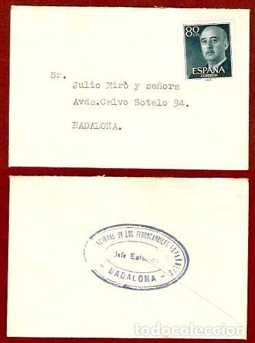 Cartas comerciales: RED NACIONAL DE LOS FERROCARRILES - Foto 1