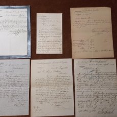 Cartas comerciales: 6 CARTAS DE 1899-1894 EL SERPIS PERIODICO, DIARIO LAS PROVINCIAS, D. LO SOMATENT,