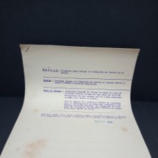 Cartas comerciales: HOJAS PUBLICITARIAS DE PRODUCTOS. DESTAR - KRYCIT - OXYSIN - ALUSID - ALU-OXYSIN - FOLIL. AÑO 1943