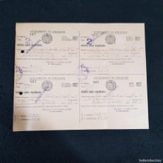 Cartas comerciales: RECIBO - ARBITRIO SOBRE INQUILINATOS, AYUN. DE BCN - N. 867 - BCN 1-AGO-FEB-NOV-MAY-1927 / 79