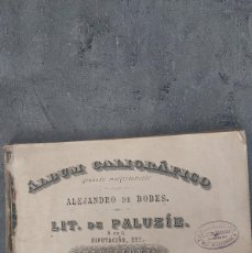 Cartas comerciales: ALBÚM CALIGRÁFICO - ALEJANDRO DE BOBES - 1927?