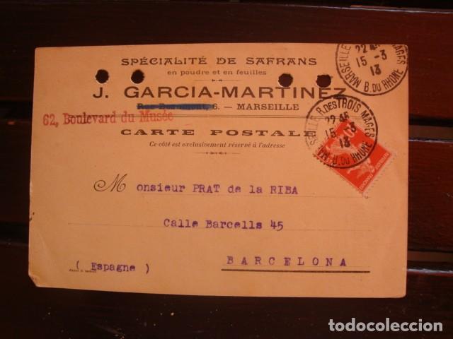 Cartas comerciales: AZAFRANES TARGETA COMERCIAL - Foto 1