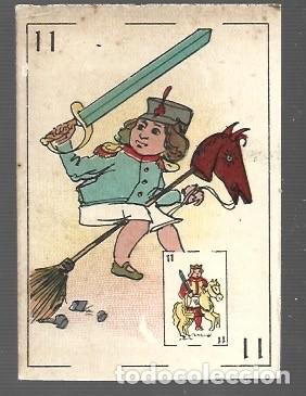 Cartas comerciales: CARTA DE 11 DE ESPADAS SIN PUBLICIDAD - Foto 1