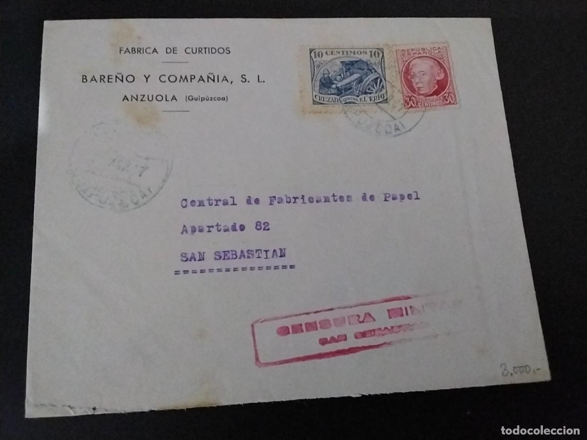 Cartas comerciales: Carta Espa&ntilde;a antigua - Foto 1