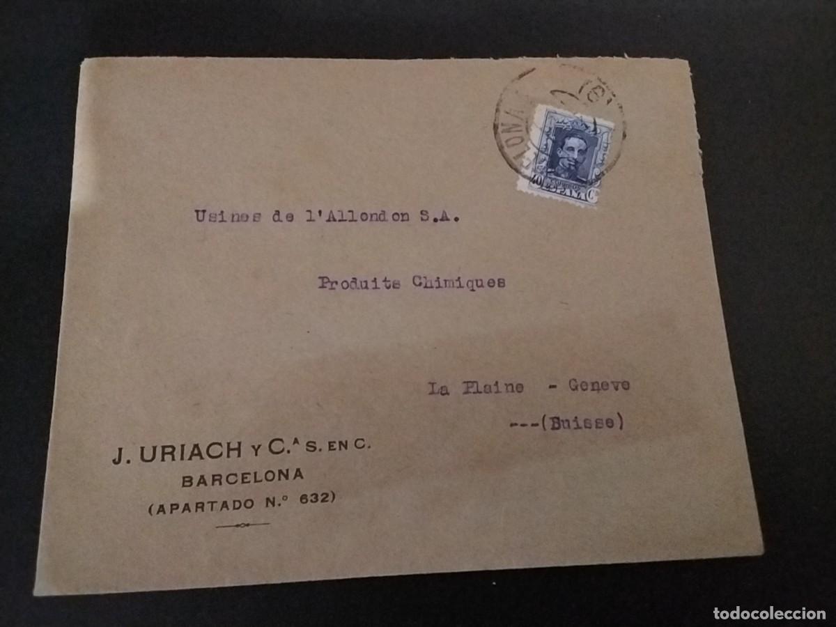 Cartas comerciales: Carta Espa&ntilde;a antigua - Foto 1