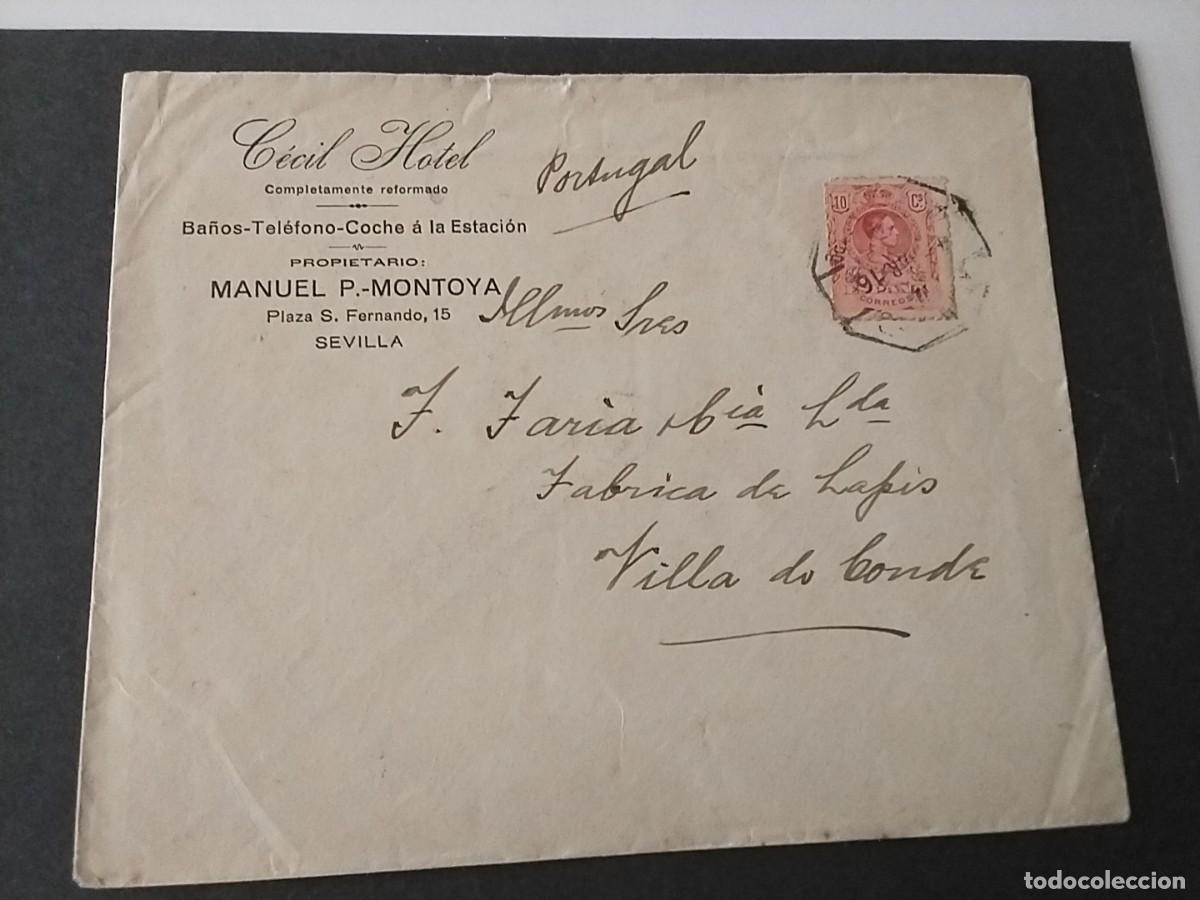 Cartas comerciales: Carta Espa&ntilde;a antigua - Foto 1