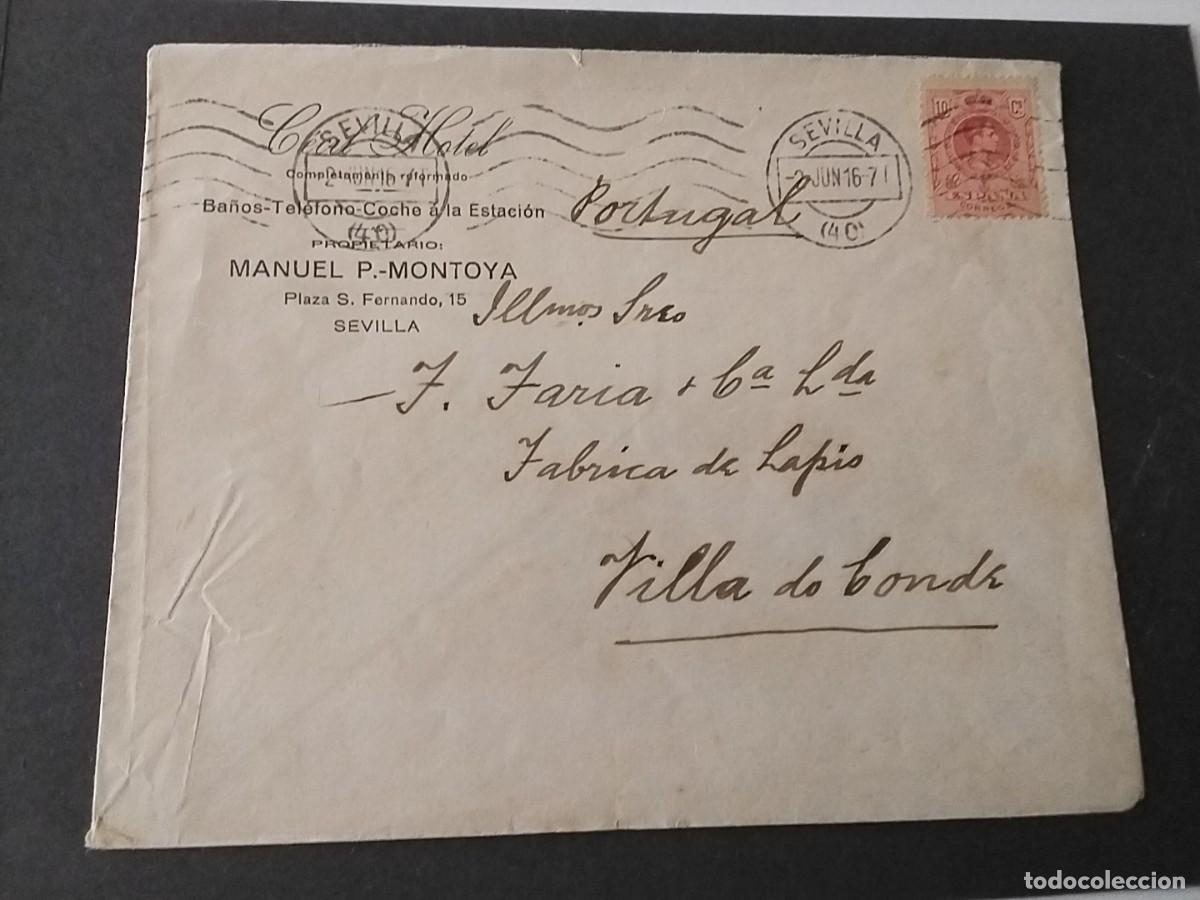 Cartas comerciales: Carta Espa&ntilde;a antigua - Foto 1