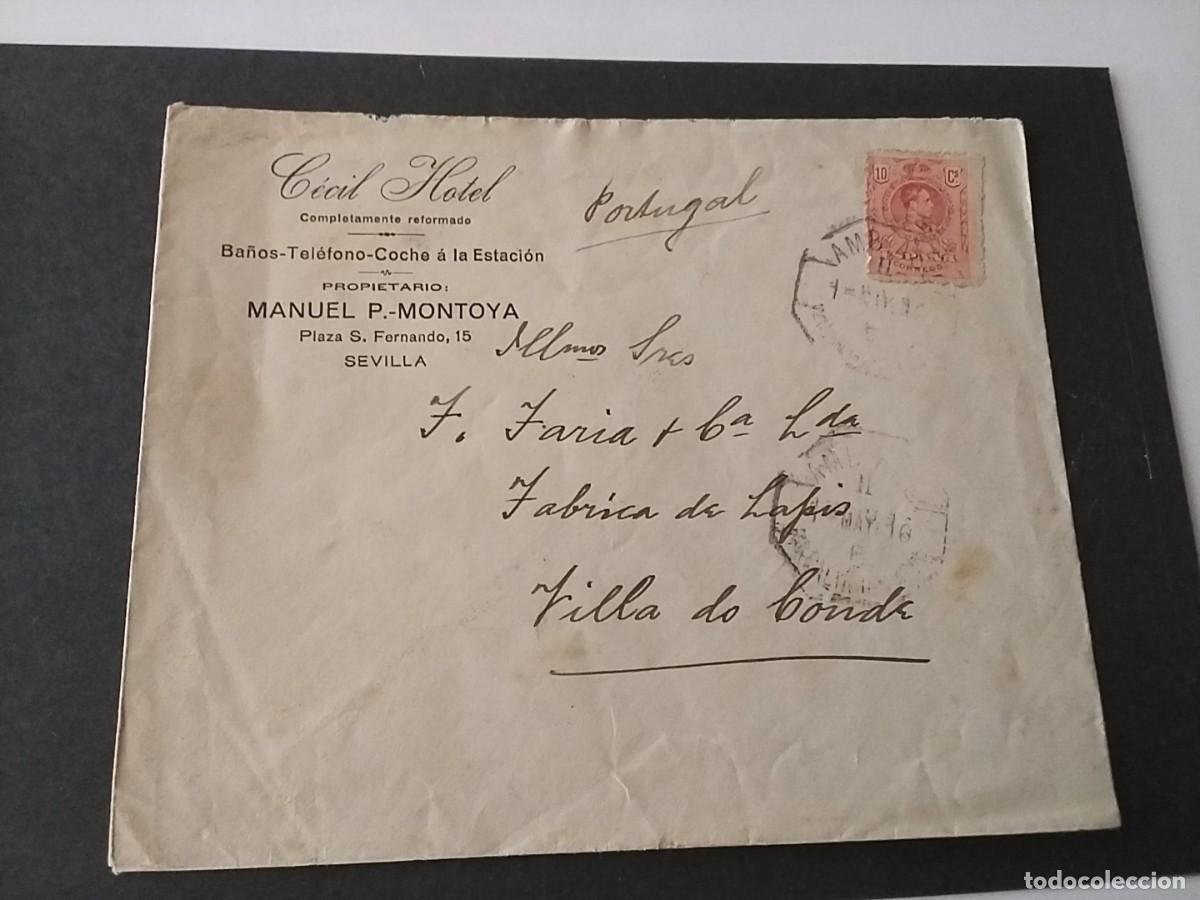 Cartas comerciales: Carta Espa&ntilde;a antigua - Foto 1