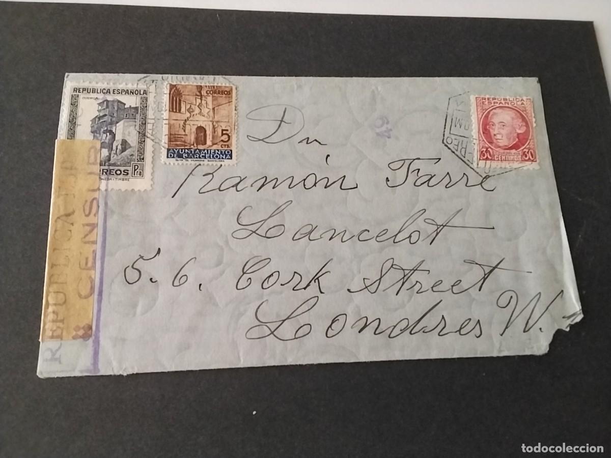 Cartas comerciales: Carta Espa&ntilde;a antigua - Foto 1
