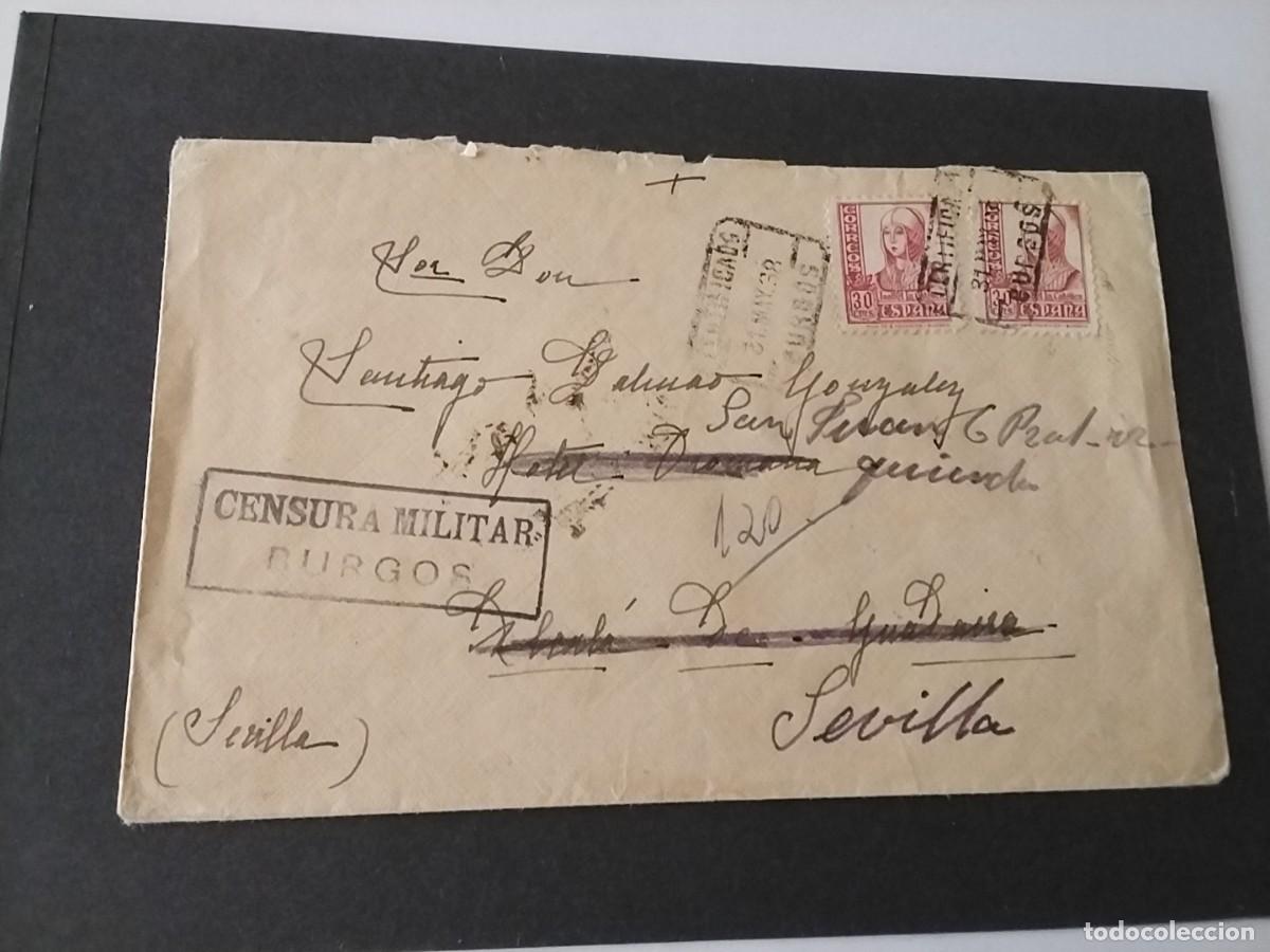 Cartas comerciales: Carta Espa&ntilde;a antigua - Foto 1