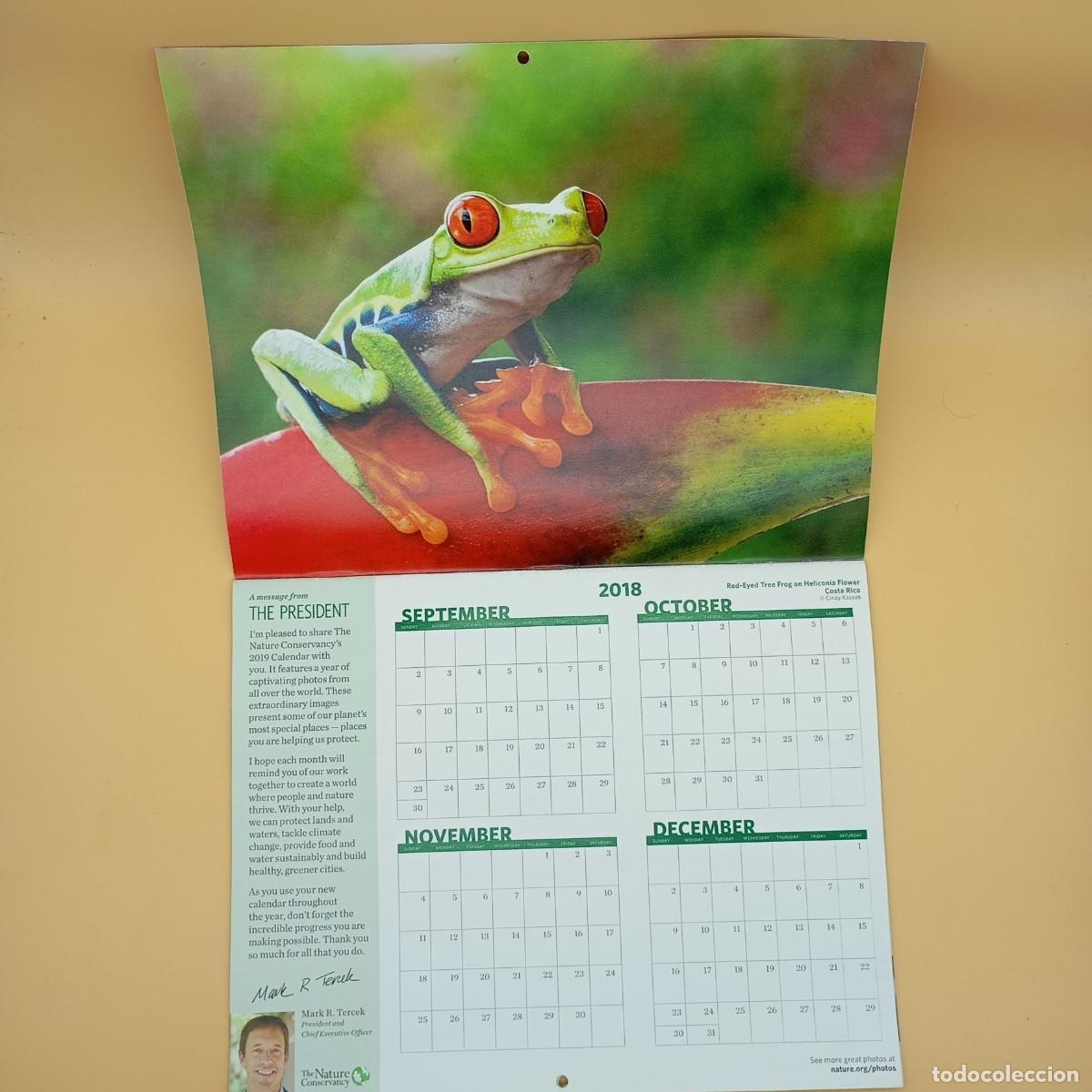 Cartas comerciales: THE NATURE CONSERVANCY CALENDARIO 2019 - Foto 2