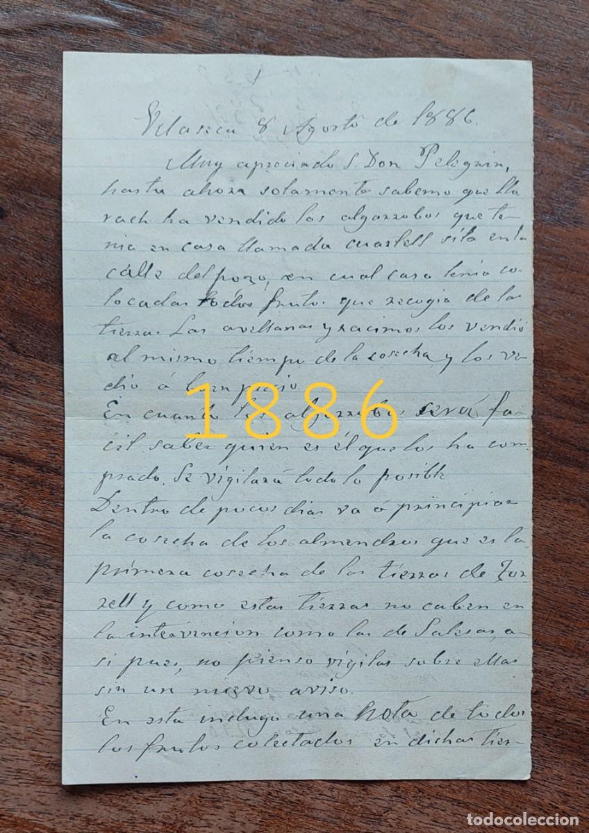 Cartas comerciales: VILASECA VILA SECA TARRAGONA DOS CARTAS + 2 DOCUMENTOS - Foto 1
