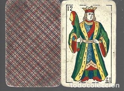 Cartas comerciales: Carta del rey de bastos - Foto 1