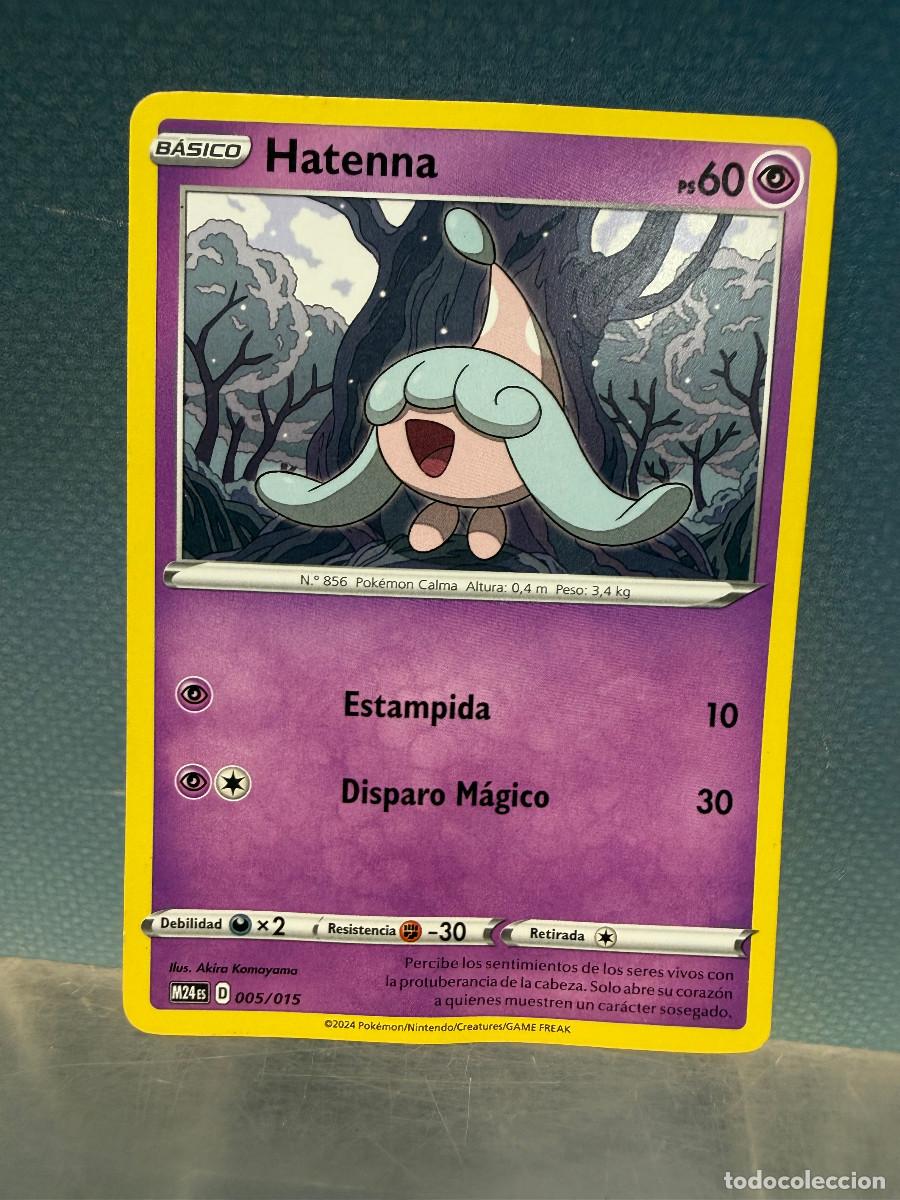 Cartas comerciales: Carta Pokemon Hatenna - Foto 1