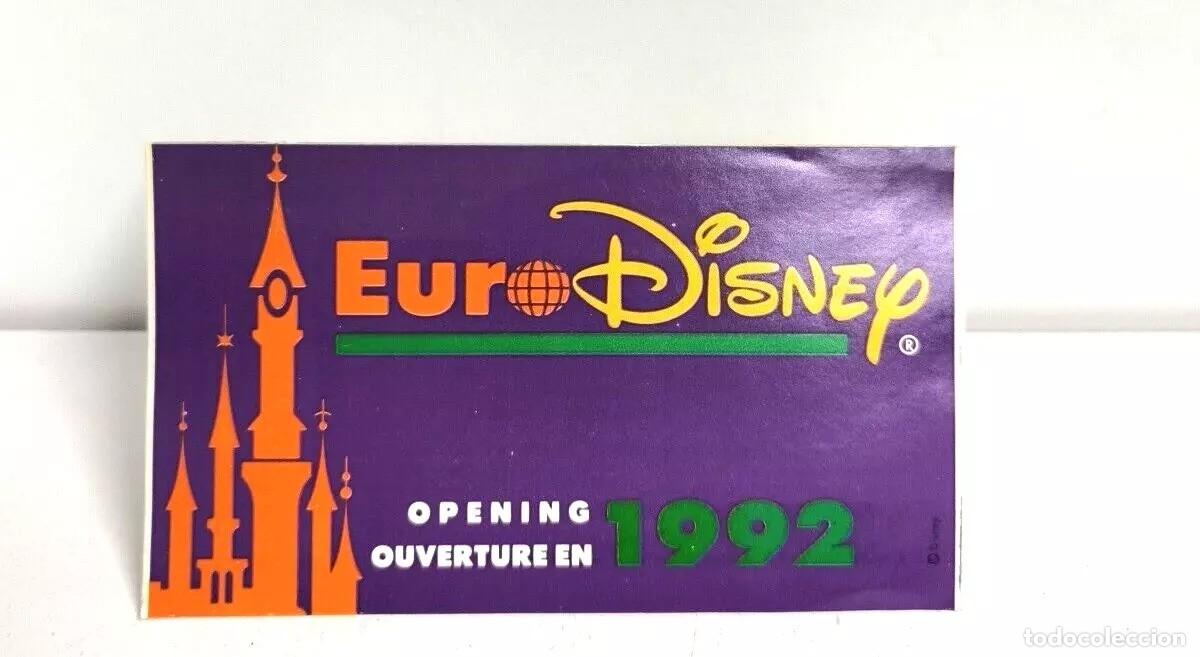 Cartas comerciales: Euro Disney Opening Ouverture En 1992 Philips - Foto 1