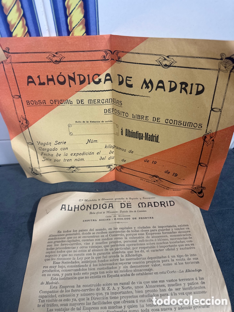 Cartas comerciales: Documentaci&oacute;n de almacenes ALH&Oacute;NDIGA - Foto 3