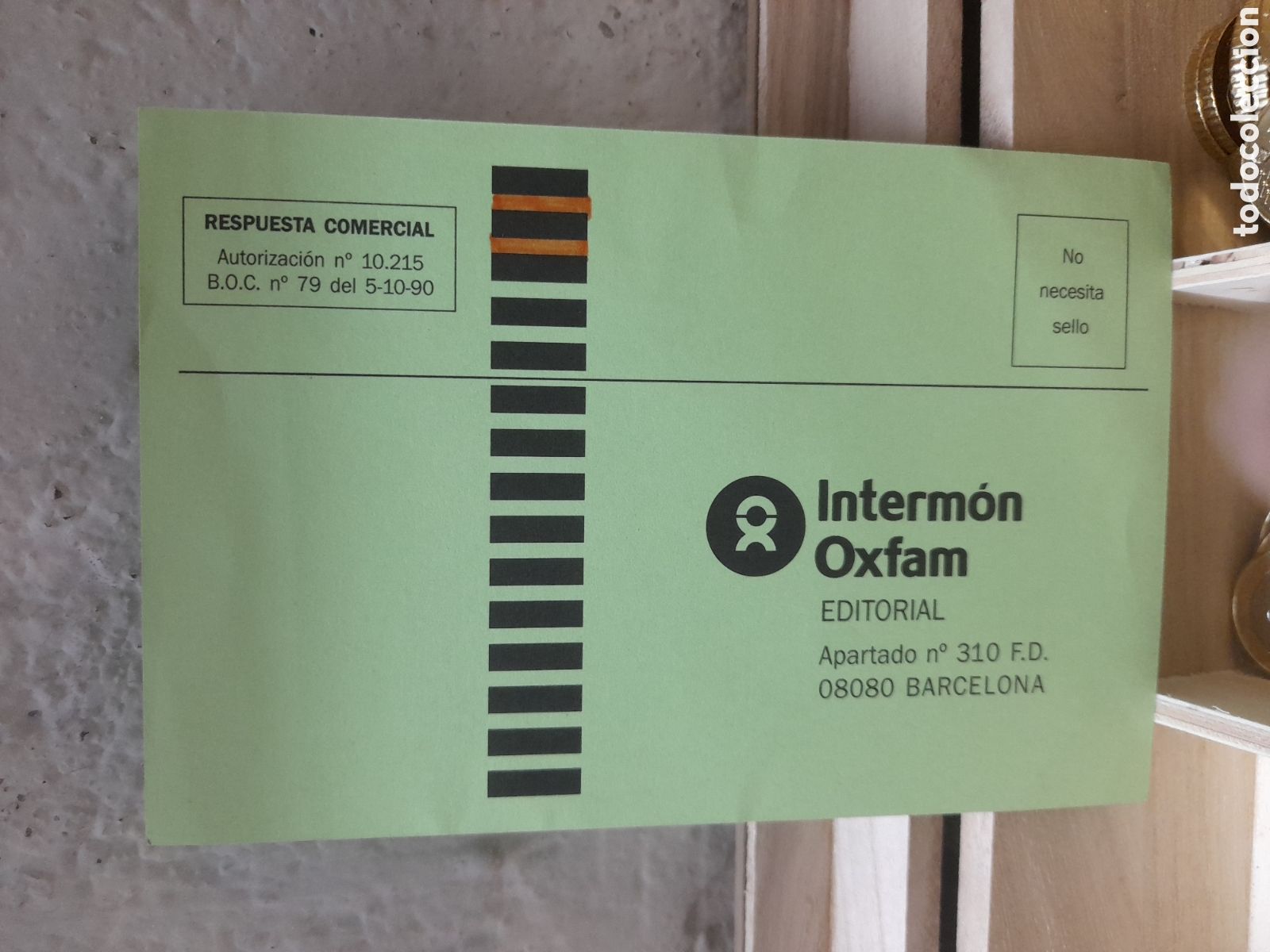 Cartas comerciales: INTERMON OXFAM........ - Foto 1