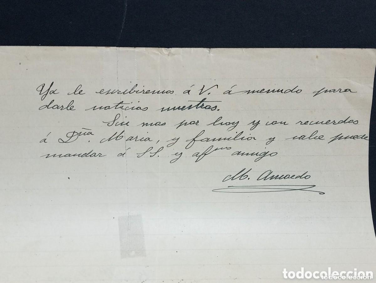 Cartas comerciales: SOCI&Eacute;T&Eacute; DE CONSTRUCTION & D&acute;EXPLOTATION DES AUTOMOBILES GILLET FOREST. SAINT CLOUD 1909 - Foto 2