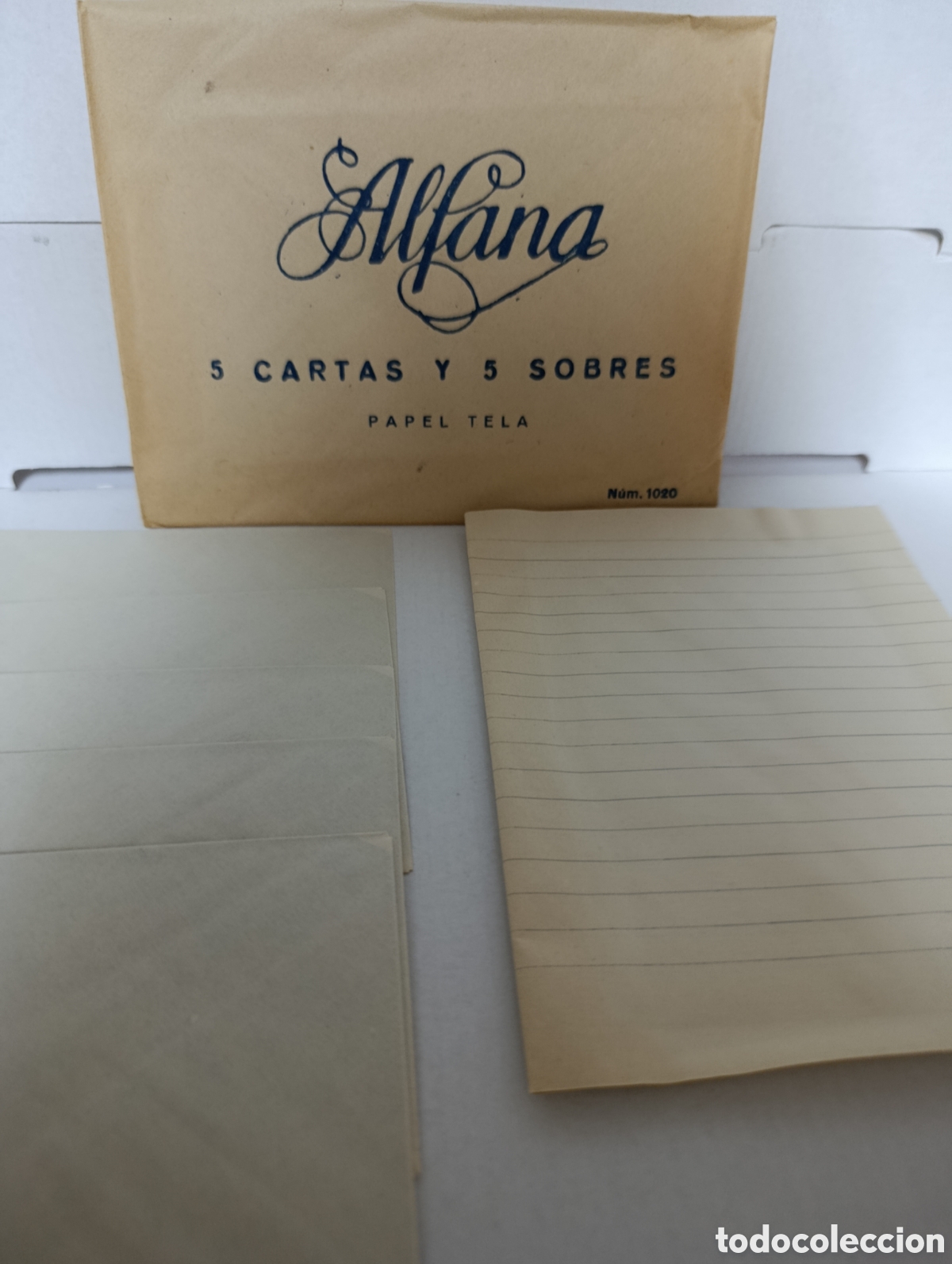 Cartas comerciales: Alfana 5 cartas y 5 sobres. - Foto 3